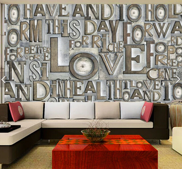 Custom 3D stereoscopic wallpaper , the English word for the living room bedroom TV background wall waterproof wallpaper
Custom 3D stereoscopic wallpaper , the English word for the living room bedroom TV background wall waterproof wallpaper
