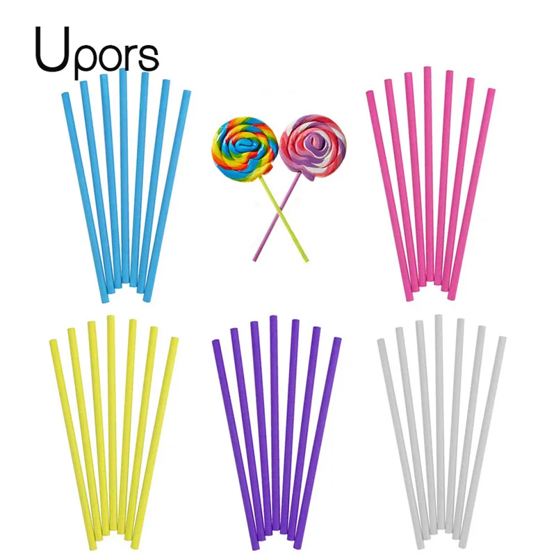 UPORS 1000Pcs Food Grade Cake Pop Sticks 5 inch Colorful Lollipop Sticks for Chocolate Candies Colored Paper Lollipop Sticks
UPORS 1000Pcs Food Grade Cake Pop Sticks 5 inch Colorful Lollipop Sticks for Chocolate Candies Colored Paper Lollipop Sticks
