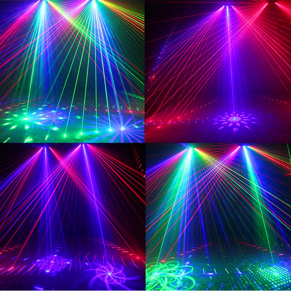 6 Eyes RGB Scan Laser DMX512 Linear Beam +Pattern Effect Stage Lighting Laser Show System LED Scanner Projector For Bar DJ Party
6 Eyes RGB Scan Laser DMX512 Linear Beam +Pattern Effect Stage Lighting Laser Show System LED Scanner Projector For Bar DJ Party
