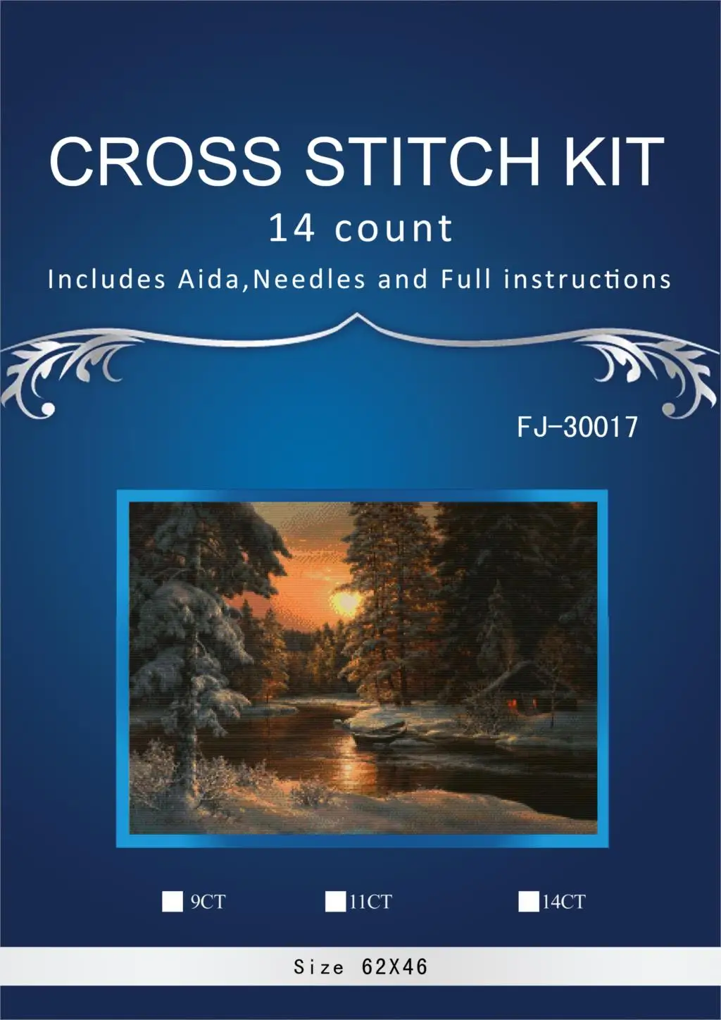 Top Quality Beautiful Lovely Counted Cross Stitch Kit similar dmc aida threads higher quality- Snowing night
Top Quality Beautiful Lovely Counted Cross Stitch Kit similar dmc aida threads higher quality- Snowing night