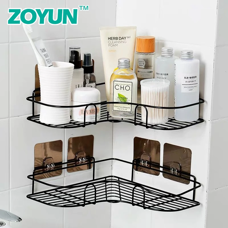 Punch-free bathroom waterproof storage rack triangular waterproof storage rack bathroom kitchen wall corner shelf waterproof sto 
Punch-free bathroom waterproof storage rack triangular waterproof storage rack bathroom kitchen wall corner shelf waterproof sto