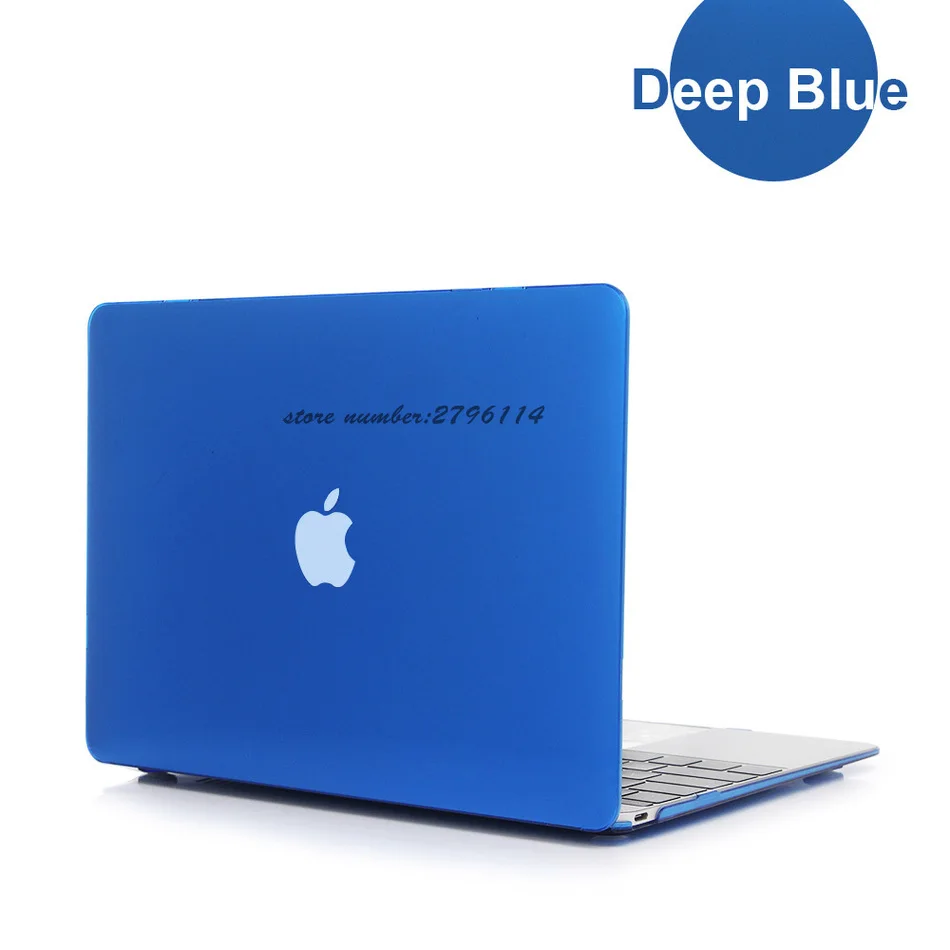 Бесплатная доставка Новый красивый темно синий Кристальный чехол для Apple Macbook Air