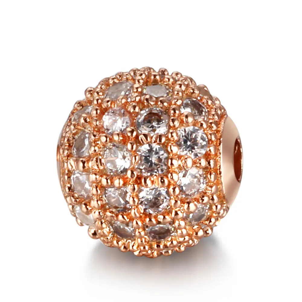 30pcs/lot Round Drill Ball Beads Copper Micro Set Zircon For Men And Women Applicable Trend Pendant Double Hole
30pcs/lot Round Drill Ball Beads Copper Micro Set Zircon For Men And Women Applicable Trend Pendant Double Hole
