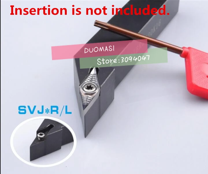 1PCS SVJCL SVJCR1212H11 SVJCR1616H11 SVJCR1616H16 SVJCR2020K11 SVJCR2020K16 SVJCR2525M11 SVJCR2525M16 CNC Turning Tools
1PCS SVJCL SVJCR1212H11 SVJCR1616H11 SVJCR1616H16 SVJCR2020K11 SVJCR2020K16 SVJCR2525M11 SVJCR2525M16 CNC Turning Tools