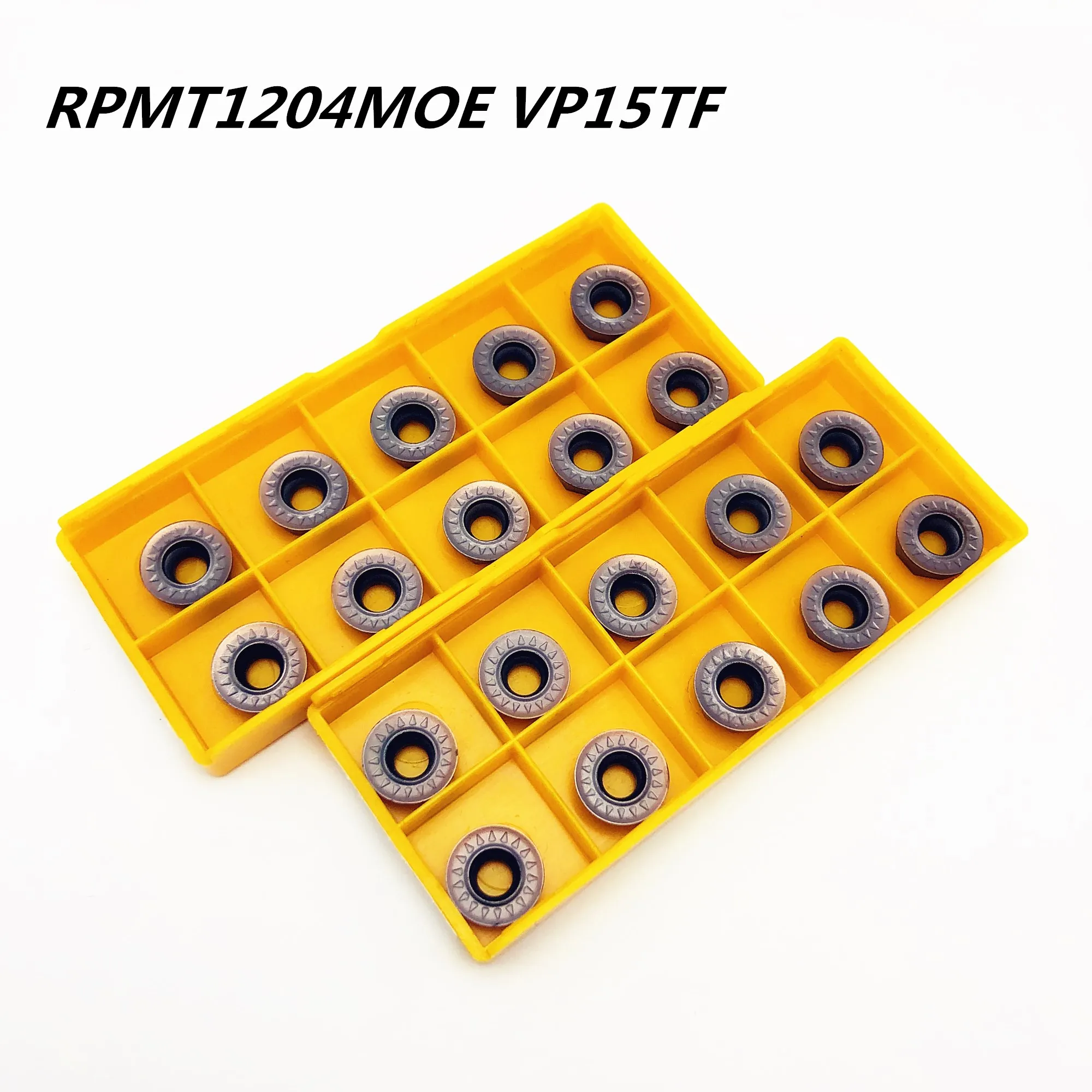50PCS RPMT1204 MOE JS VP15TF high quality metal milling cutter turning tool carbide tool CNC product RPMT1204 lathe tool
50PCS RPMT1204 MOE JS VP15TF high quality metal milling cutter turning tool carbide tool CNC product RPMT1204 lathe tool