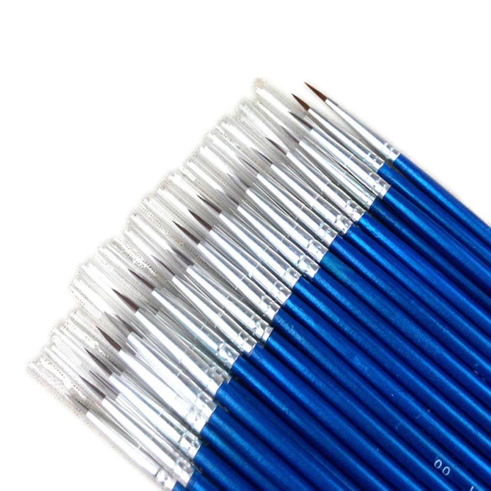20Pcs/Set Fine Thin Hook Line Nylon Pen Paint Brush Drawing Art #0 #00 #000 Watercolor Art Supplies Painting
20Pcs/Set Fine Thin Hook Line Nylon Pen Paint Brush Drawing Art #0 #00 #000 Watercolor Art Supplies Painting