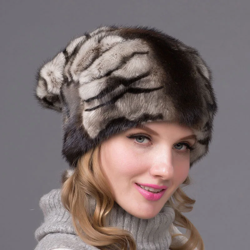 Winter Women's Mink Fur Cap Full-leather Fur Hat Flower Pattern Luxury Fashionable Women Fur Cap Premium Free Size DHY-68
Winter Women's Mink Fur Cap Full-leather Fur Hat Flower Pattern Luxury Fashionable Women Fur Cap Premium Free Size DHY-68