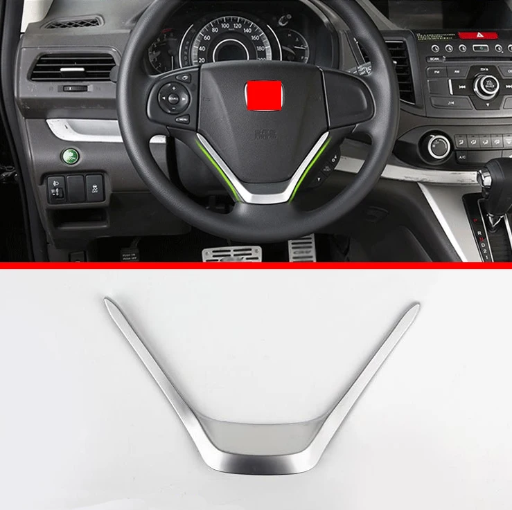 For Honda CRV 2015 2016 ABS Pearl Chrome Steering Wheel trim cover Car Accessories Stickers W4
For Honda CRV 2015 2016 ABS Pearl Chrome Steering Wheel trim cover Car Accessories Stickers W4