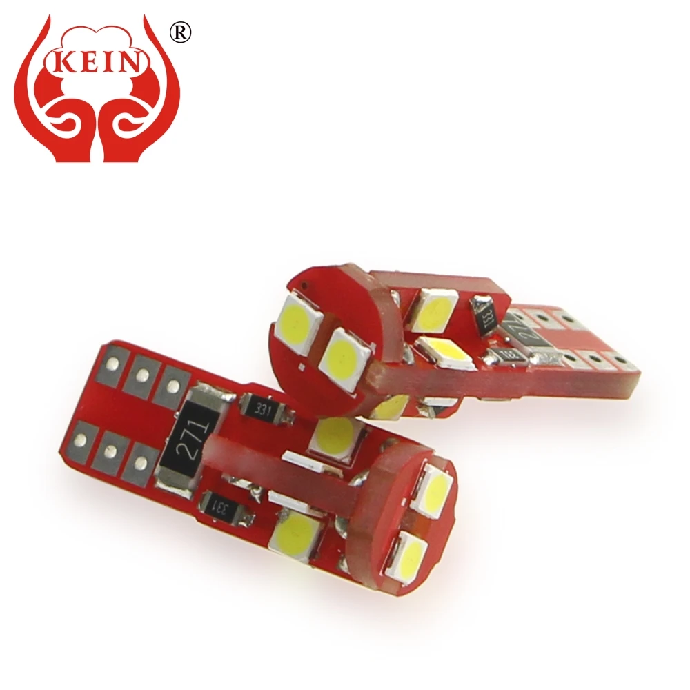 KEIN 6 шт. 3030 10SMD W5W T10 светодиодный автомобильный светильник 194 let t10 боковой