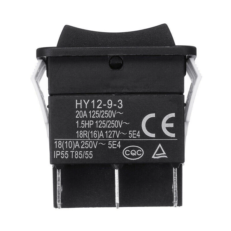 Mayitr 1pc ABS HY12-9-3 6 Pins Industrial Electric Rocker Switch 125/250V 18/20A Push Button Switch ON-OFF Power Switch
Mayitr 1pc ABS HY12-9-3 6 Pins Industrial Electric Rocker Switch 125/250V 18/20A Push Button Switch ON-OFF Power Switch