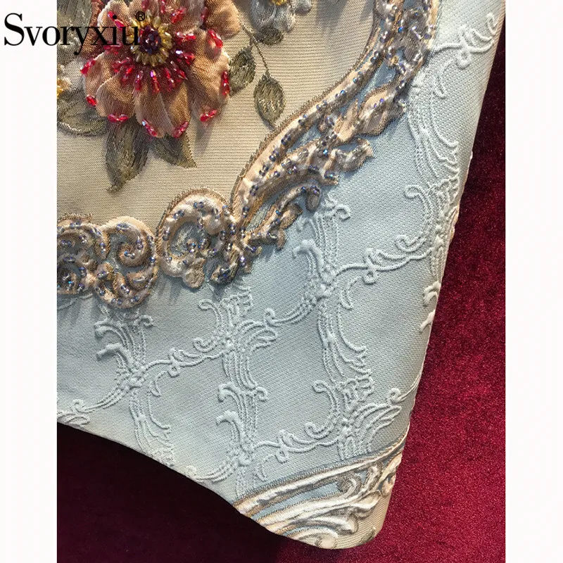 Svoryxiu Fashion Runway Autumn Gold Line Jacquard Sleeveless Dress Women's luxury Beading High End A Line Short Dresses Female
Svoryxiu Fashion Runway Autumn Gold Line Jacquard Sleeveless Dress Women's luxury Beading High End A Line Short Dresses Female