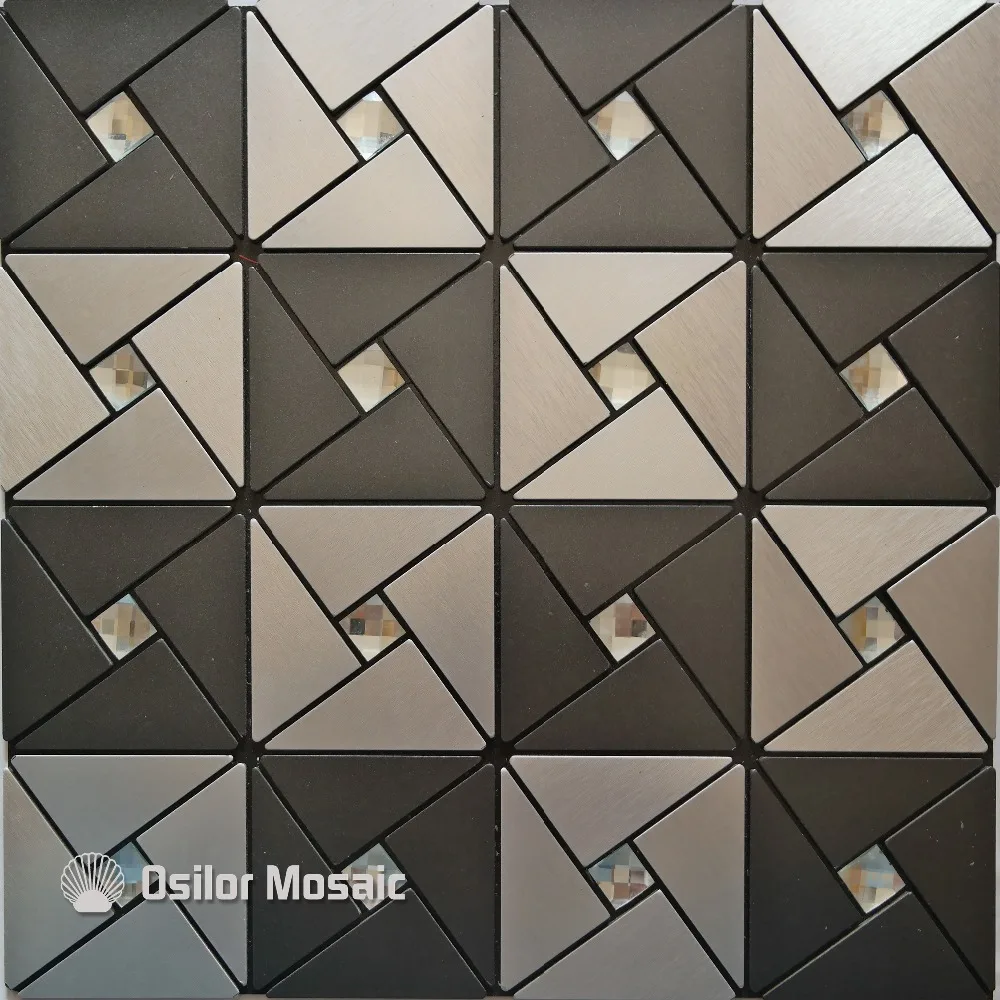 silver and black color metal mosaic aluminum plastic plate mosaic tiles for kitchen backsplash decoration tiles
silver and black color metal mosaic aluminum plastic plate mosaic tiles for kitchen backsplash decoration tiles