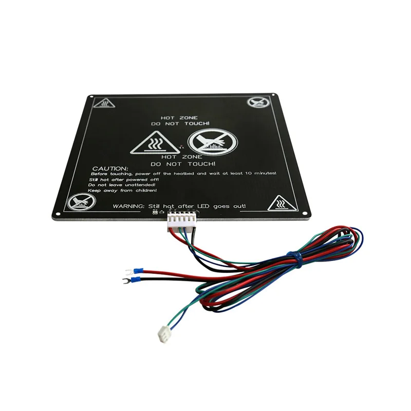 New Aluminum MK3 12V Heated Bed Hotbed with Wire Cable Line for 3D Printer DOM668
New Aluminum MK3 12V Heated Bed Hotbed with Wire Cable Line for 3D Printer DOM668