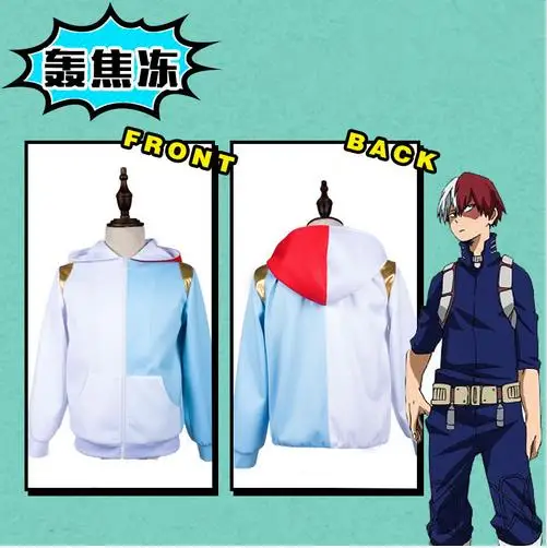 Anime My Hero Academia Midoriya Izuku/Bakugou Katsuki/Todoroki Shoto Cosplay Costume Unisex Zipper Coat figure Hoodie Daily Wear
Anime My Hero Academia Midoriya Izuku/Bakugou Katsuki/Todoroki Shoto Cosplay Costume Unisex Zipper Coat figure Hoodie Daily Wear