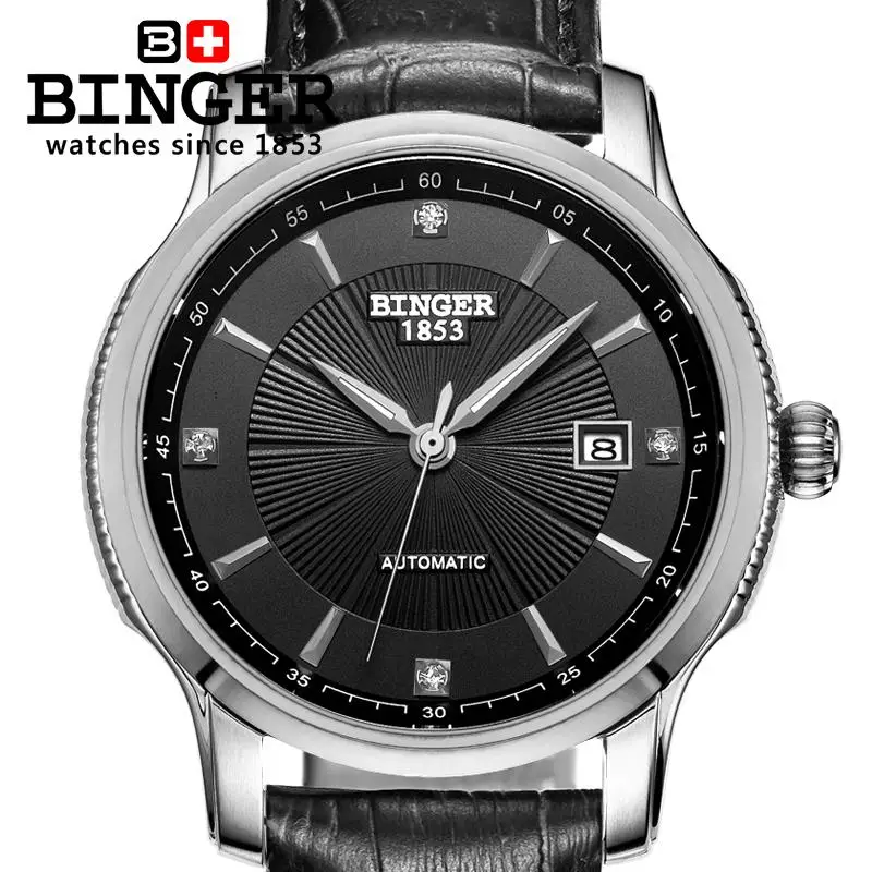 Switzerland BINGER Men's Watch Luxury Brand Japan MIYOTA Automatic Mechanical Movement Wristwatches Genuine Leather BG-0405-6
Switzerland BINGER Men's Watch Luxury Brand Japan MIYOTA Automatic Mechanical Movement Wristwatches Genuine Leather BG-0405-6