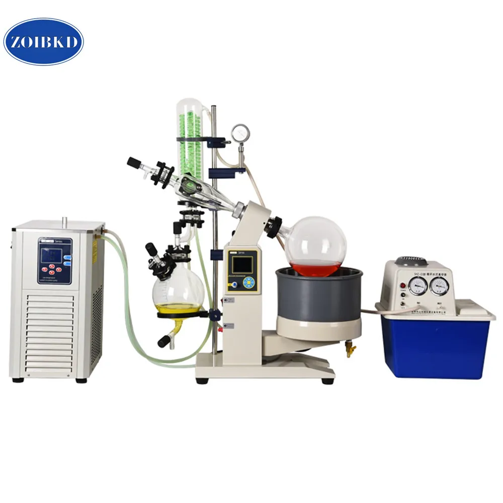 ZOIBKD 5L Laboratory Rotary Evaporator Includes Rotary Evaporator / Chiller / Vacuum Pump : One Low Price
ZOIBKD 5L Laboratory Rotary Evaporator Includes Rotary Evaporator / Chiller / Vacuum Pump : One Low Price