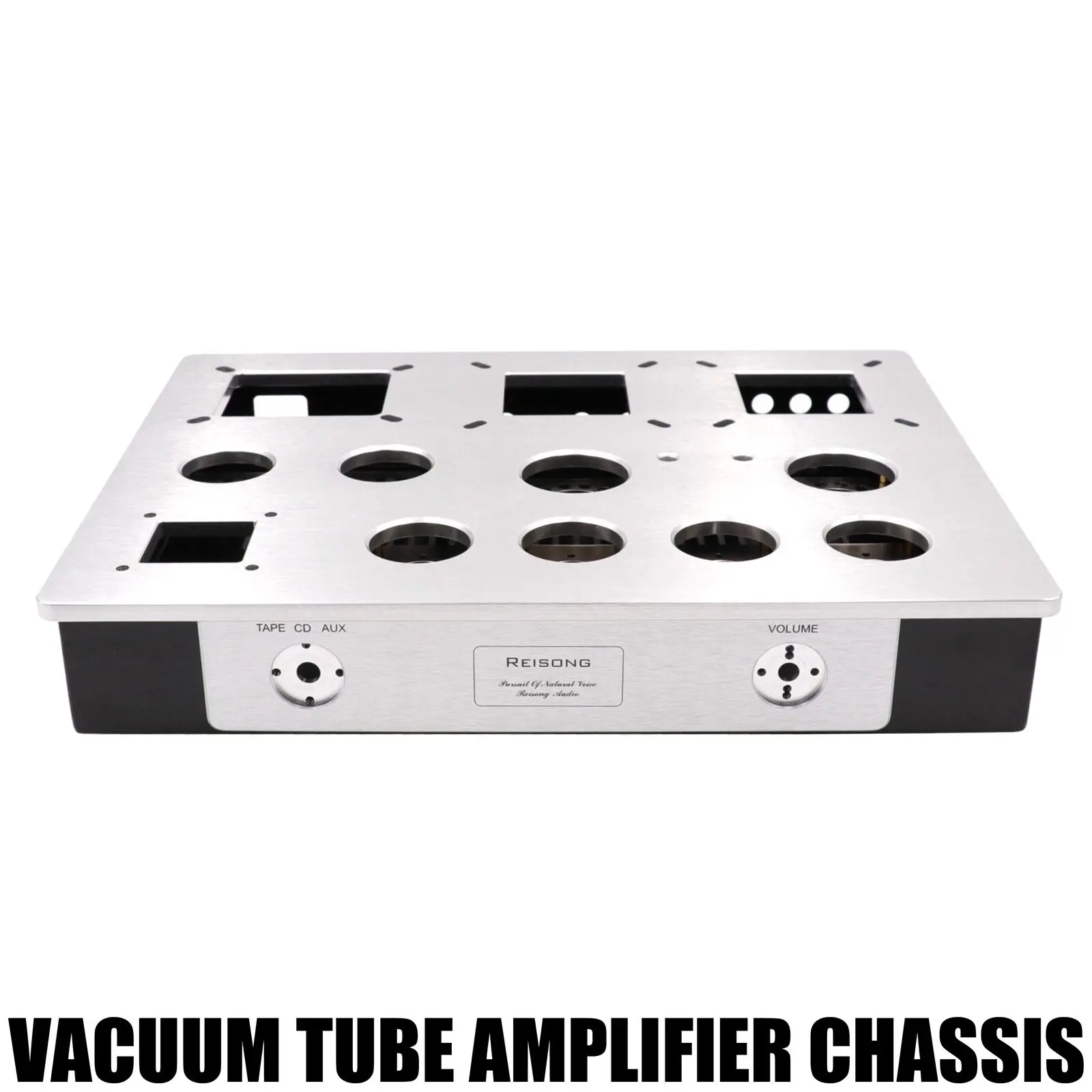1PC AMPLIFIER CHASSIS 380x290x53mm ALUMINUM Vacuum Tube Audio Enclosure 300B 2A3
1PC AMPLIFIER CHASSIS 380x290x53mm ALUMINUM Vacuum Tube Audio Enclosure 300B 2A3