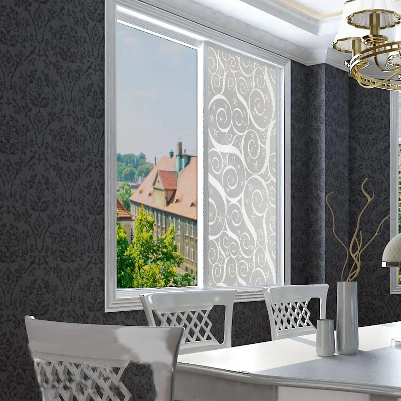 90x500cm glass Window Film stickers PVC bedroom bathroom electrostatic films used in smooth glass
90x500cm glass Window Film stickers PVC bedroom bathroom electrostatic films used in smooth glass