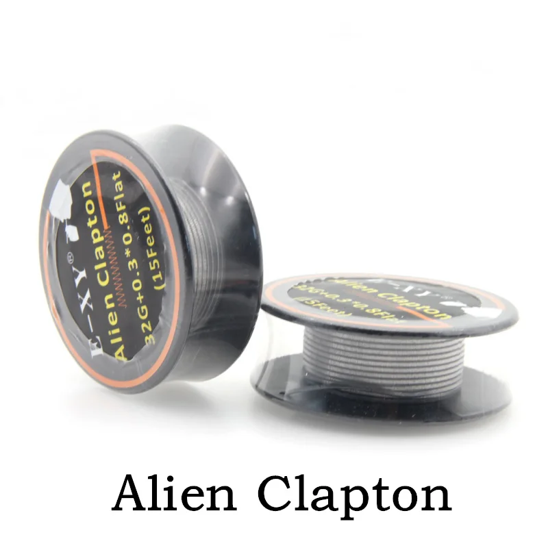 Alien Clapton Resistance Heating Wire DIY COil For RDA RTA RDTA Electronic Cigarette Vape Atomizer Tank Accessories 15Feet
Alien Clapton Resistance Heating Wire DIY COil For RDA RTA RDTA Electronic Cigarette Vape Atomizer Tank Accessories 15Feet