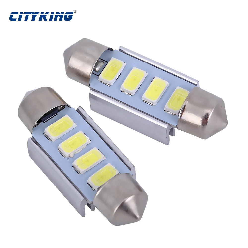 2pcs/lot festoon smd 31mm 36mm 39mm 42mm LED Dome 4SMD 5630 5730 LED CANBUS Error Free Car License plate Luggage Reading light
2pcs/lot festoon smd 31mm 36mm 39mm 42mm LED Dome 4SMD 5630 5730 LED CANBUS Error Free Car License plate Luggage Reading light