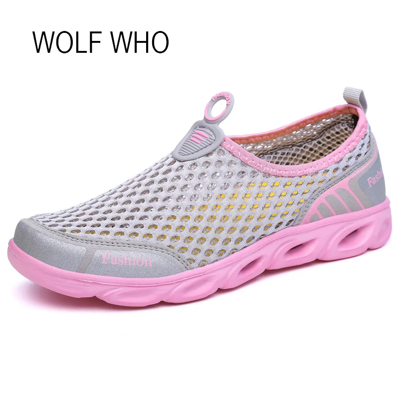 WOLF WHO/2018 летние женские кроссовки женская обувь пляжная tenis feminino Повседневная