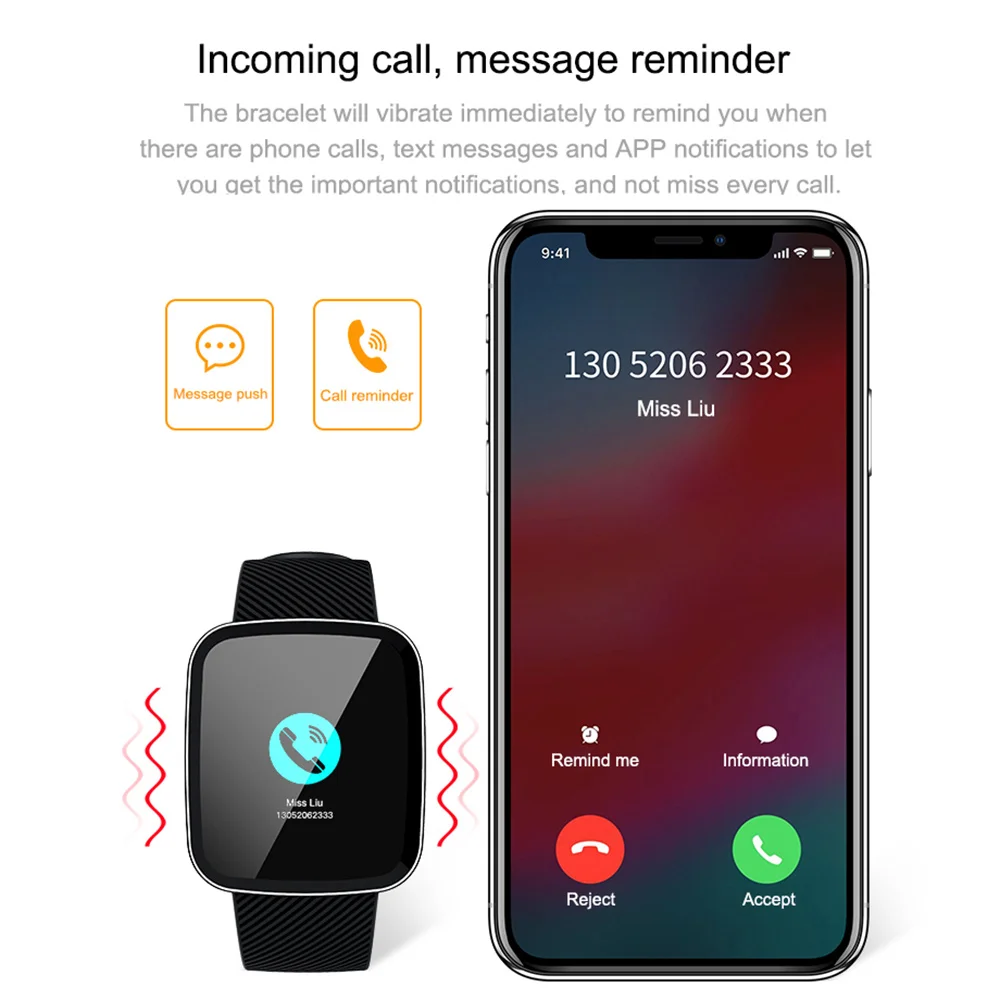 U9 Smart Watch Wristband Bluetooth Real-Time Heart Rate Monitor Sleep Monitor Waterproof Sport Watch Bracelet for IOS Android
U9 Smart Watch Wristband Bluetooth Real-Time Heart Rate Monitor Sleep Monitor Waterproof Sport Watch Bracelet for IOS Android