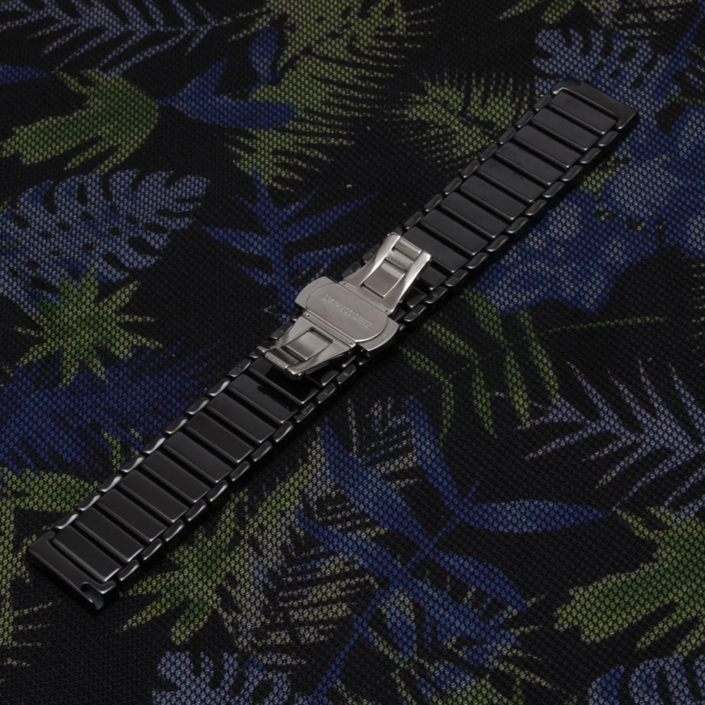 Ceramic Watch Bands Black White Smartwatch Replacement Watch Bracelet Strap free tools+spring bars 18mm 20mm 22mm 24mm special
Ceramic Watch Bands Black White Smartwatch Replacement Watch Bracelet Strap free tools+spring bars 18mm 20mm 22mm 24mm special
