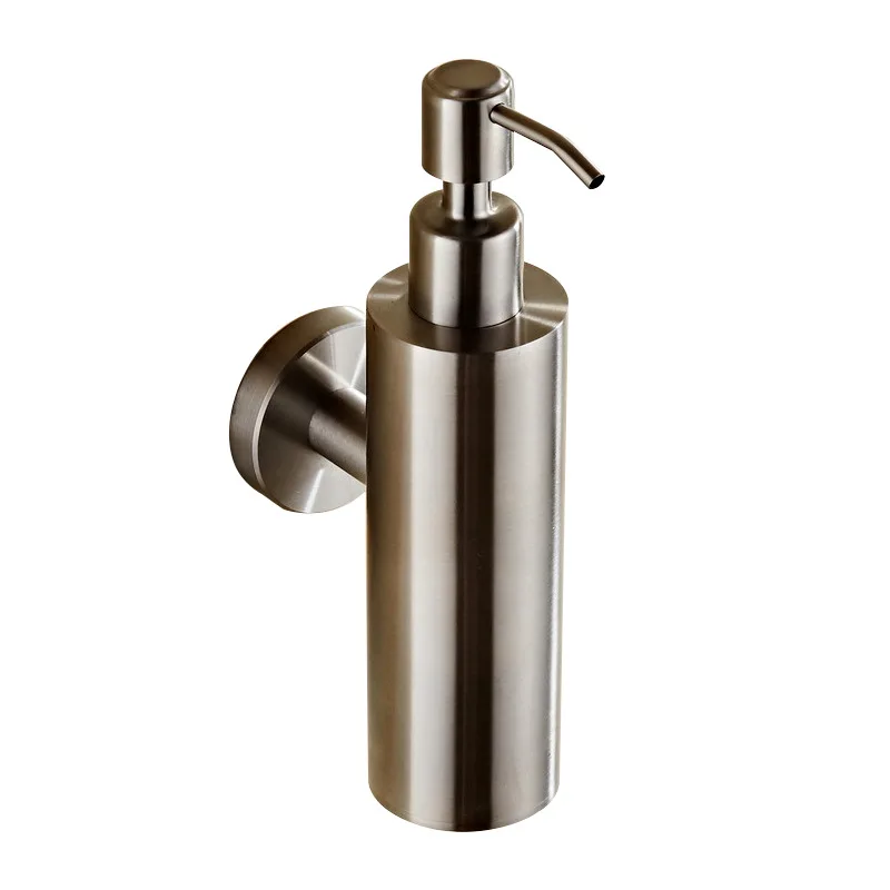 Soap Dispenser Wall mounted Nickel bathroom Hand Liquid Soap Dispenser/kitchen soap dispenser Stainless Steel Shampoo bottles
Soap Dispenser Wall mounted Nickel bathroom Hand Liquid Soap Dispenser/kitchen soap dispenser Stainless Steel Shampoo bottles