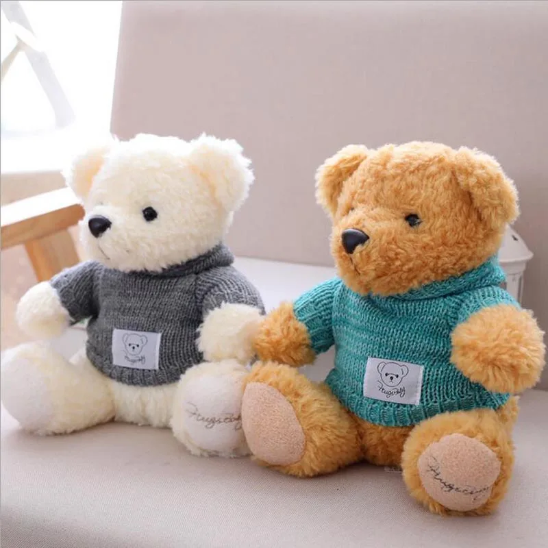 New Style Teddy Bear Wearing Clothe Plush Toy Stuffed Animal Plush Doll Creative Gift Send to Children
New Style Teddy Bear Wearing Clothe Plush Toy Stuffed Animal Plush Doll Creative Gift Send to Children