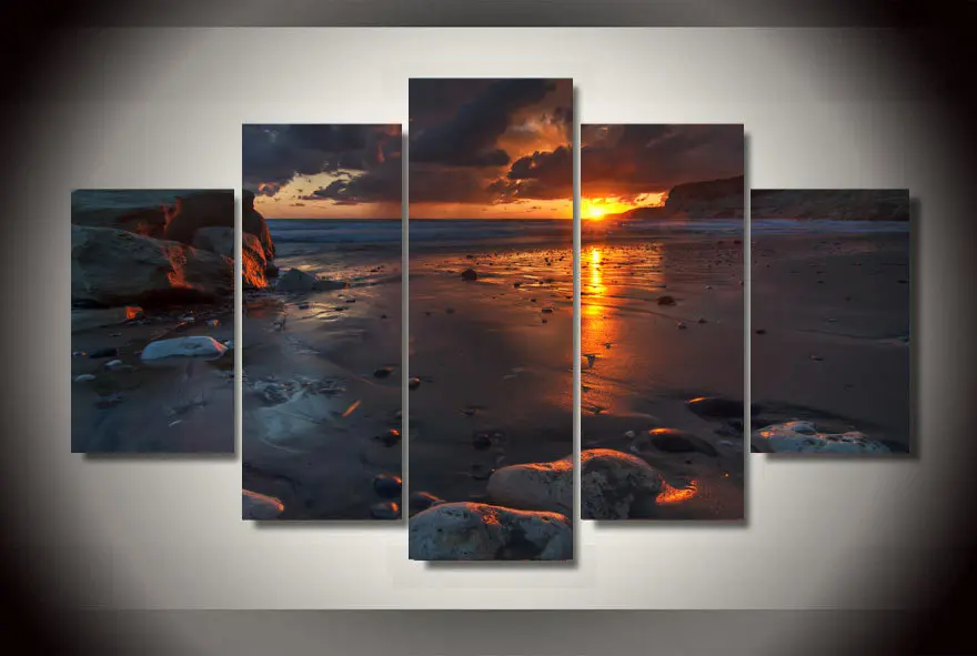 5 Panels Landscape Printed Reef Sunset Beach Painting On Canvas Modern Room Home Decoration Print Poster Picture Canvas Unframed
5 Panels Landscape Printed Reef Sunset Beach Painting On Canvas Modern Room Home Decoration Print Poster Picture Canvas Unframed