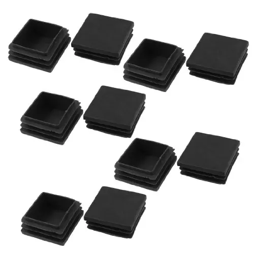 PHFU Wholesale 10Pcs Black 40mm x 40mm Plastic Square Tube Inserts End Blanking Caps
PHFU Wholesale 10Pcs Black 40mm x 40mm Plastic Square Tube Inserts End Blanking Caps