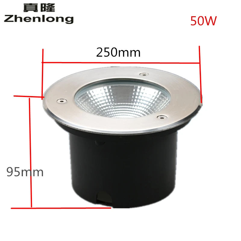 Waterproof led light garden underground IP67 Outdoor Buried Garden Path Spot Recessed Inground Lighting 10W 20W 30W 50W COB | Освещение