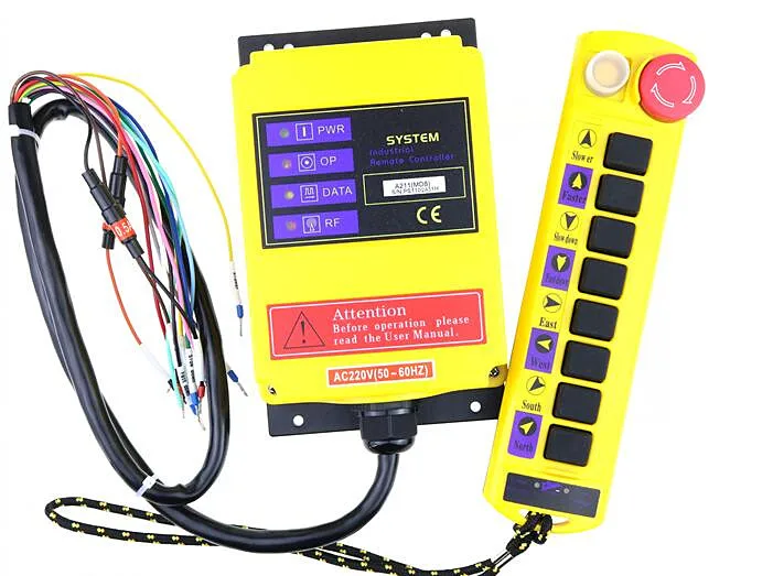 A211 Cupid type 9 key traveling crane industrial wireless remote controller can be customized
A211 Cupid type 9 key traveling crane industrial wireless remote controller can be customized