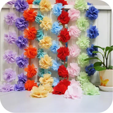 5Yards/Lot 6.5cm Width Lace Ribbon Multicolor Flowers DIY Garment Decoration Lace Trim Fabric Sewing Accessories
5Yards/Lot 6.5cm Width Lace Ribbon Multicolor Flowers DIY Garment Decoration Lace Trim Fabric Sewing Accessories