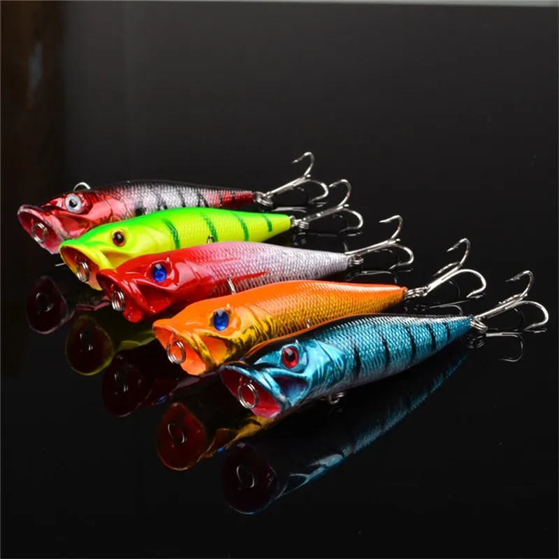 5pcs/lot 9.5cm 12g Popper Lures multicolor fishing pesca lure fly fish with Hooks Hard Bait Lures Crankbait
5pcs/lot 9.5cm 12g Popper Lures multicolor fishing pesca lure fly fish with Hooks Hard Bait Lures Crankbait