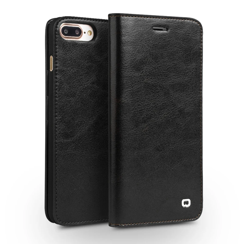 QIALINO Case for iPhone 7 Handmade Genuine Leather Wallet Case for iphone 7 plus luxury Ultra Slim Flip holster
QIALINO Case for iPhone 7 Handmade Genuine Leather Wallet Case for iphone 7 plus luxury Ultra Slim Flip holster