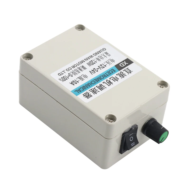 120W DC governor 12V transmission 24V motor speed switch can be positive and negative motor controller
120W DC governor 12V transmission 24V motor speed switch can be positive and negative motor controller