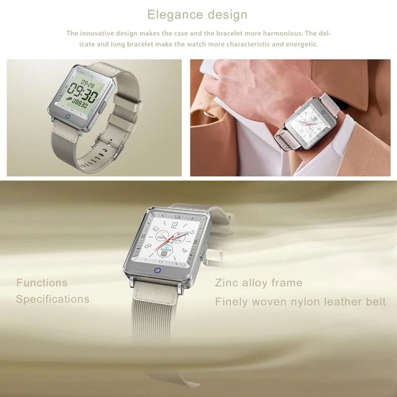 CV16 Bluetooth 4.0 Smart Bracelet Waterproof IP67 Heart Rate Blood Pressure Blood Call Information Reminder Sports Watch
CV16 Bluetooth 4.0 Smart Bracelet Waterproof IP67 Heart Rate Blood Pressure Blood Call Information Reminder Sports Watch