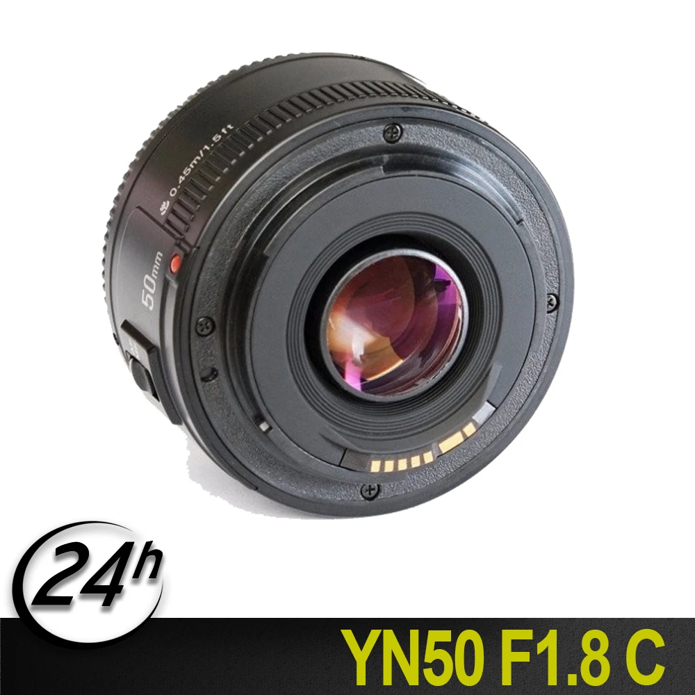 YONGNUO YN 50 мм EF F/1 8 объектив с автофокусом для Canon Mount новые линзы многослойным