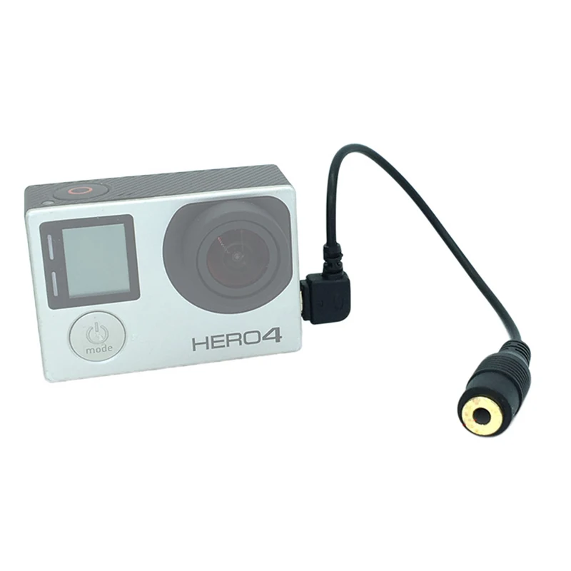 Внешний кабель-переходник для микрофона, 3,5 мм, для GoPro Hero4, Hero3 +, аксессуары для экшн-камеры GoPro
Внешний кабель-переходник для микрофона, 3,5 мм, для GoPro Hero4, Hero3 +, аксессуары для экшн-камеры GoPro