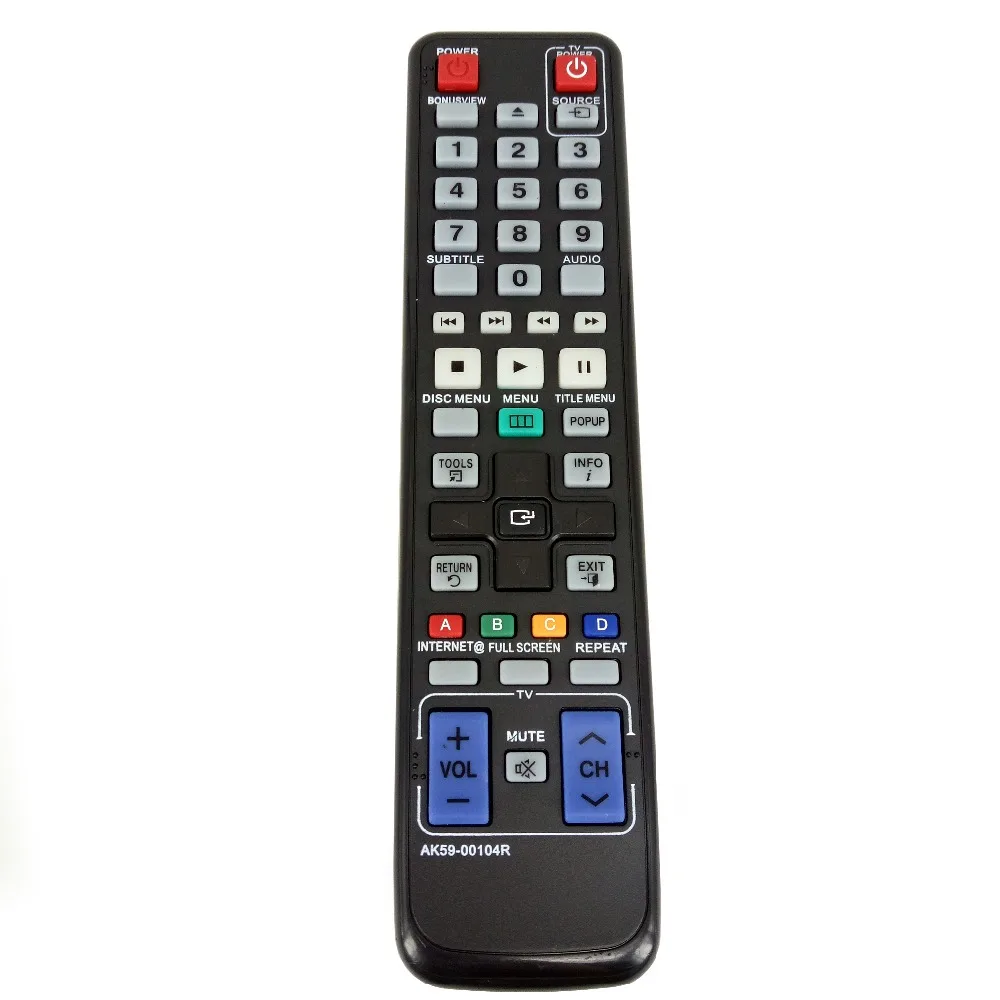 NEW Replacement AK59-00104R for SAMSUNG Blu-Ray DVD Player Disc Remote Control for BD-C6900 BD-C6500 BD-C5500 BD-D5300 BD-C6800
NEW Replacement AK59-00104R for SAMSUNG Blu-Ray DVD Player Disc Remote Control for BD-C6900 BD-C6500 BD-C5500 BD-D5300 BD-C6800