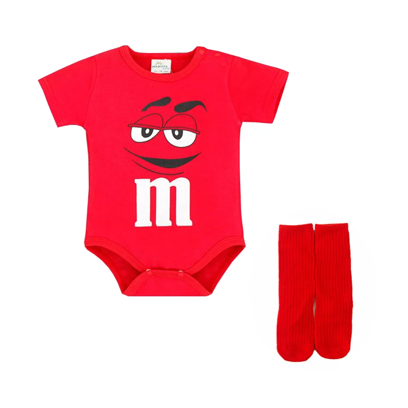 Casual Baby Boy Girl Triangle Bodysuit With Socks Cotton Cartoon MM Designs Summer Newborn Baby Jumpsuit Sets Clothes NB-18M
Casual Baby Boy Girl Triangle Bodysuit With Socks Cotton Cartoon MM Designs Summer Newborn Baby Jumpsuit Sets Clothes NB-18M