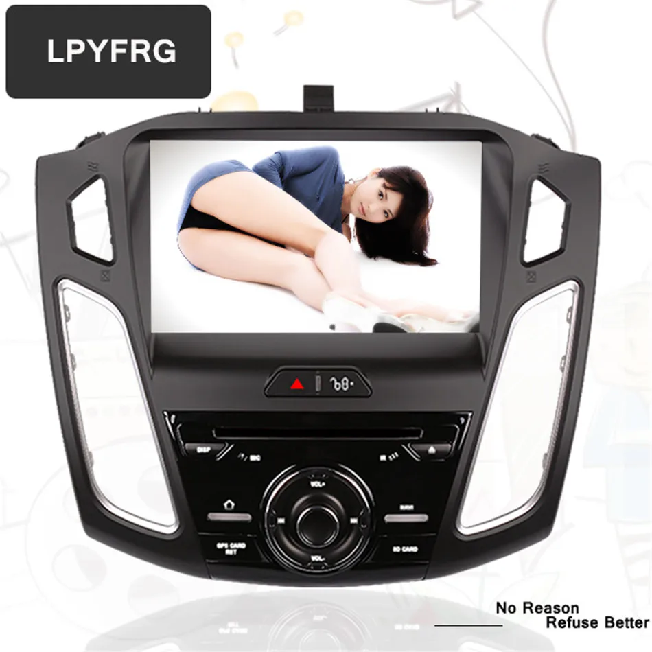 Автомобильный DVD GPS навигатор 1din Octa Core 9 дюймов android 10 для Ford Focus 2012 2016 2019 с can шиной