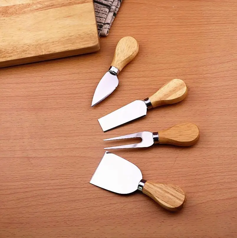 Oak Handle Slicer Cheese Knife Fork Shovel Kit Kitchen Cooking Tool Cheese Board Sets LX1811
Oak Handle Slicer Cheese Knife Fork Shovel Kit Kitchen Cooking Tool Cheese Board Sets LX1811