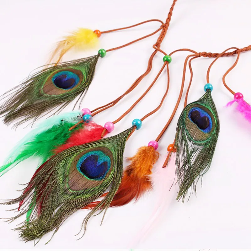 1pc Hair Bands for Women Bohemian Feather Headband Fashion Knitted Belt Festival Headdress Ladies Female Hair Accessories
1pc Hair Bands for Women Bohemian Feather Headband Fashion Knitted Belt Festival Headdress Ladies Female Hair Accessories