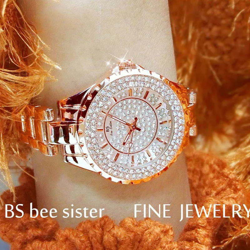 Brand Rose Gold Watch Luxury Women Dress Rhinestone Quartz Watch Casual Women Stainless Steel Wristwatches Female Clock waches
Brand Rose Gold Watch Luxury Women Dress Rhinestone Quartz Watch Casual Women Stainless Steel Wristwatches Female Clock waches