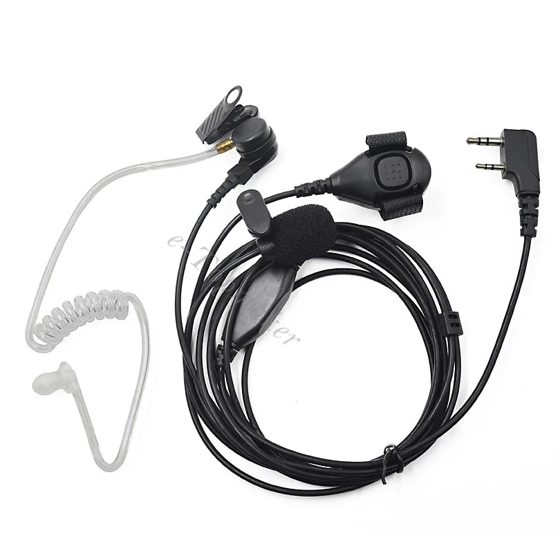 XQF Finger PTT Air Tube гарнитура функция Mic для радио Baofeng CB UV 5R UV5R BF 888S GT 3TP B5 DM Walkie Talkie|ptt