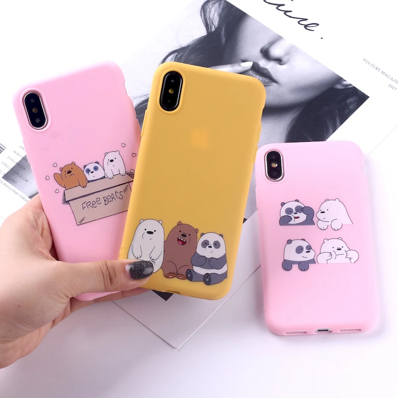 Cute Funny Bear Cartoon Mom Baby Soft Silicone Candy Case Coque Fundas For iPhone 12 11 Pro Max 6 5S 8 8Plus X XS Max 7 7Plus
Cute Funny Bear Cartoon Mom Baby Soft Silicone Candy Case Coque Fundas For iPhone 12 11 Pro Max 6 5S 8 8Plus X XS Max 7 7Plus