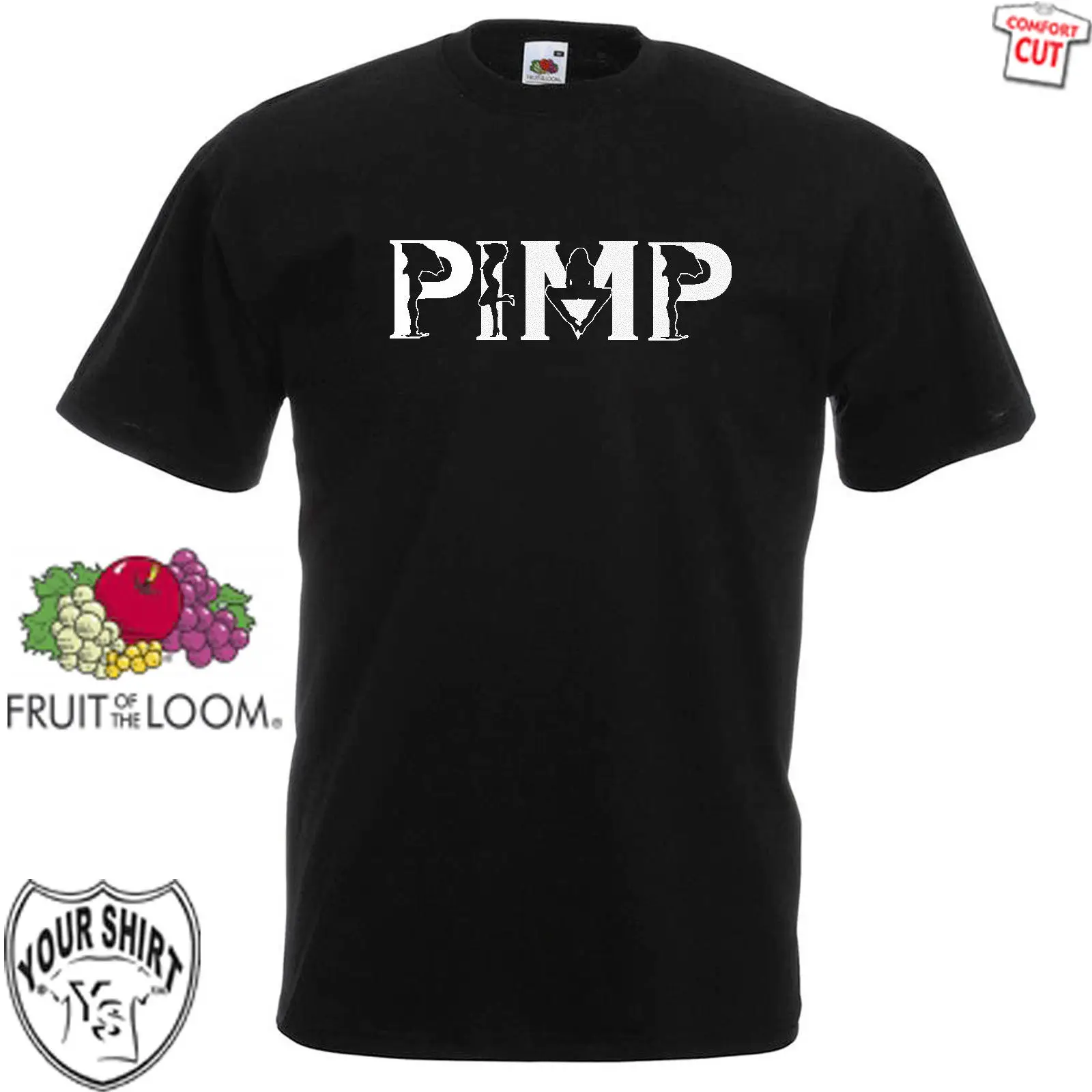 Newest 2019 Men T-Shirt Fashion Pimp #1 T-Shirt S-3XL Gangsta Funshirt O Neck Tee Shirt Short Sleeve
Newest 2019 Men T-Shirt Fashion Pimp #1 T-Shirt S-3XL Gangsta Funshirt O Neck Tee Shirt Short Sleeve