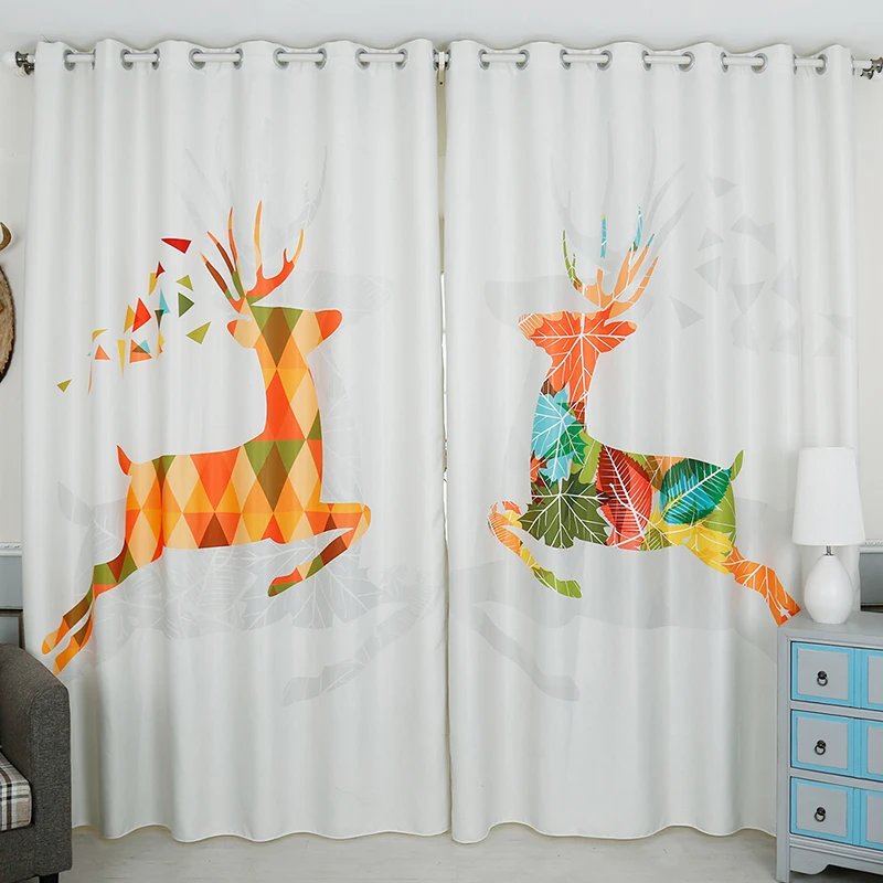 Custom Made 2x Grommet Window Drapery Curtain Nursery Kids Children Room Window Dressing Tulle 200x260cm Sika Indeer Caribou
Custom Made 2x Grommet Window Drapery Curtain Nursery Kids Children Room Window Dressing Tulle 200x260cm Sika Indeer Caribou